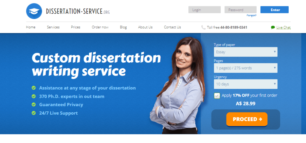 Dissertation consulting service quality